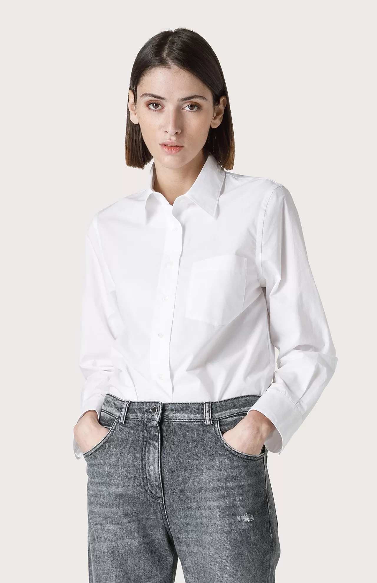 Donna Seventy Venezia Camicie E Top^Camicia Stile Uomo